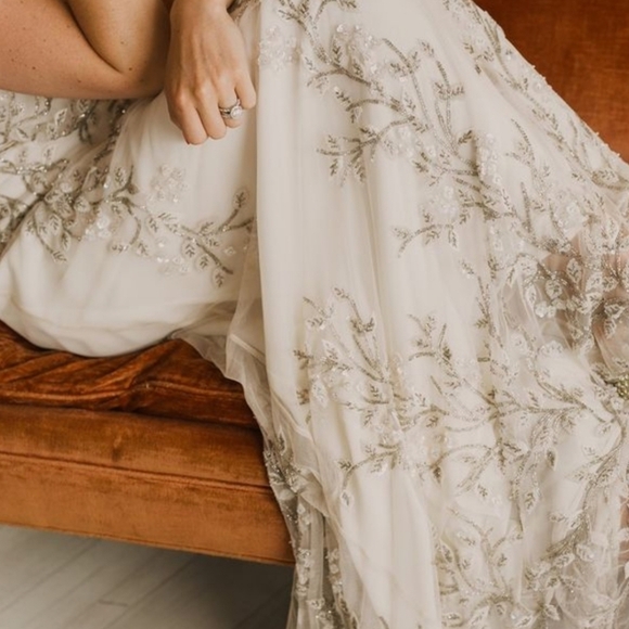 New By Watters Essen Reception/Wedding/Prom/Maid Of Honor Gown Dress NWT Size 00 - Picture 2 of 6